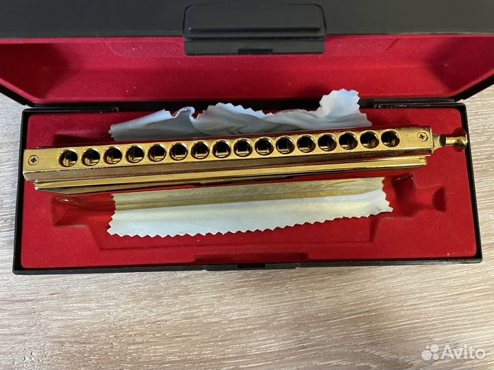 Хроматическая губная гармоника swan 1664