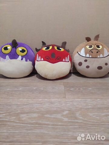 Мягкие игрушки драконы