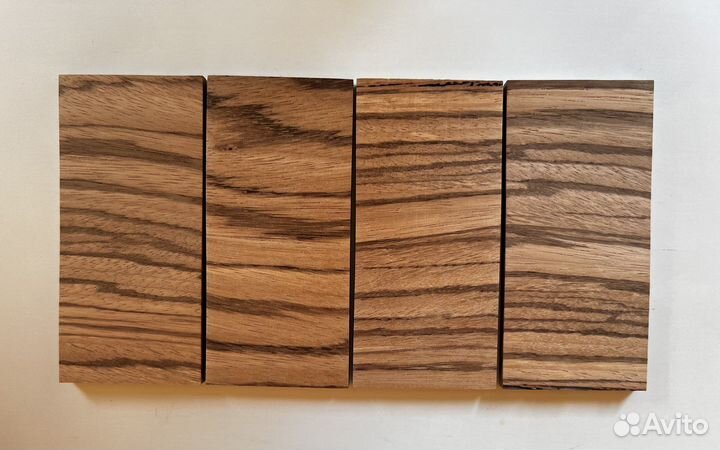 Зебрано. Столярная заготовка