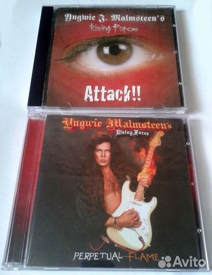 Yngwie Malmsteen's Rising Force (3 CD) цена за все