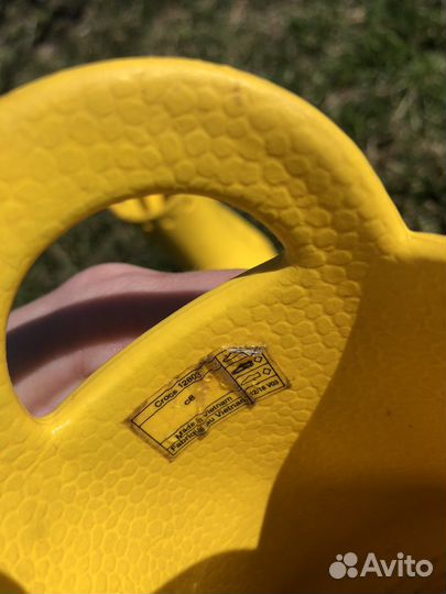 Резиновые сапоги crocs c8