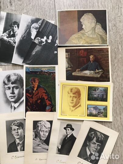Коллекция открыток Есенин
