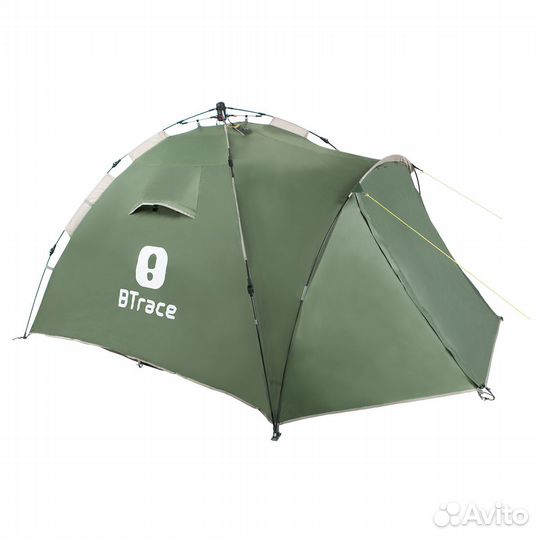 Палатка BTrace Glade 3 быстросборная (Зеленый)