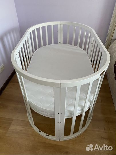 Кроватка круглая 8в1