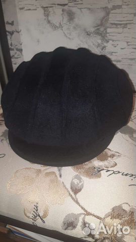 Кепка женская осень, весна, 100пух кролик