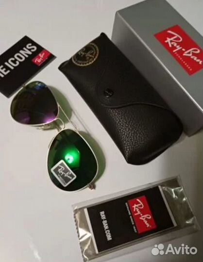Очки Ray Ban Aviator новые