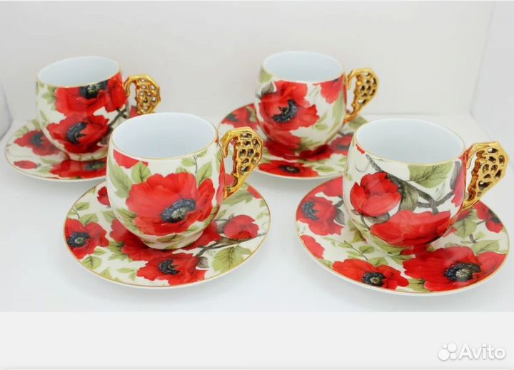 Чайный сервиз новый, чистая Япония yamasen