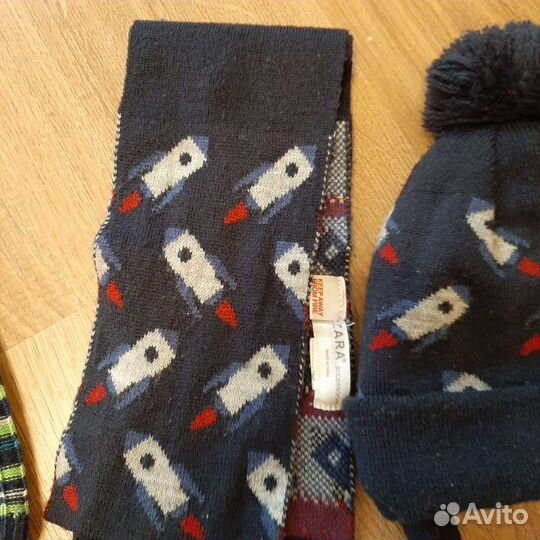 Комплект шапка и шарф