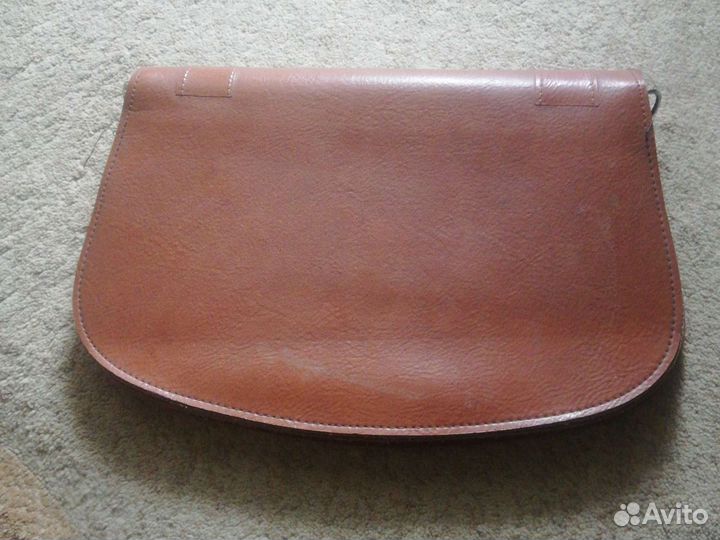 Сумка клатч натуральная кожа СССР