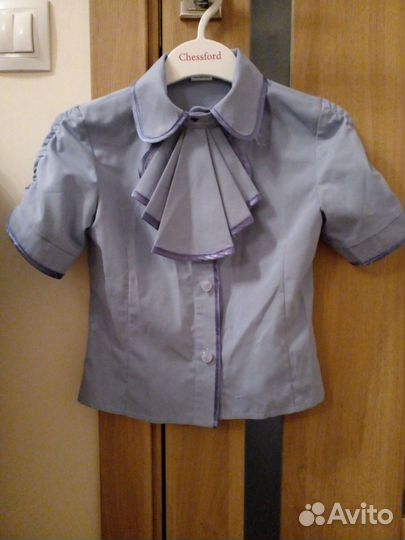 Рубашка школьная для девочки 30 размер