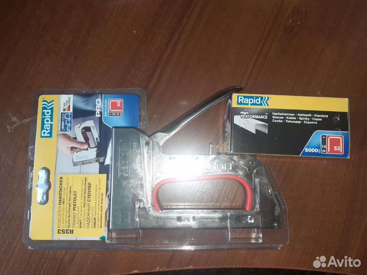 Степлер ручной r353e тип 53, rapid