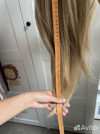 Парик омбре длинный