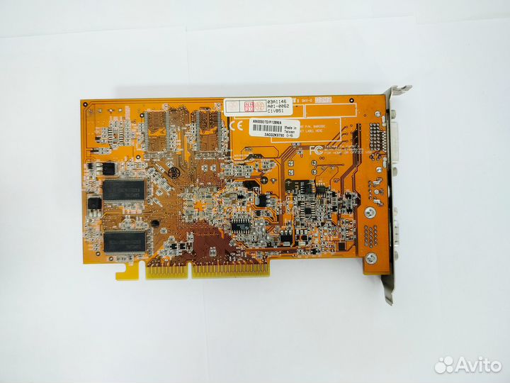 Видеокарта ATI radeon 9600 SE 128Mb AGP