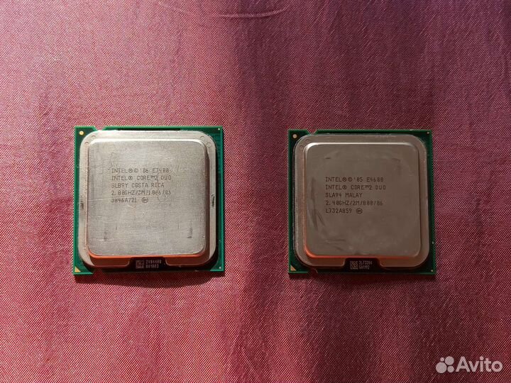 Процессор Intel core 2 duo