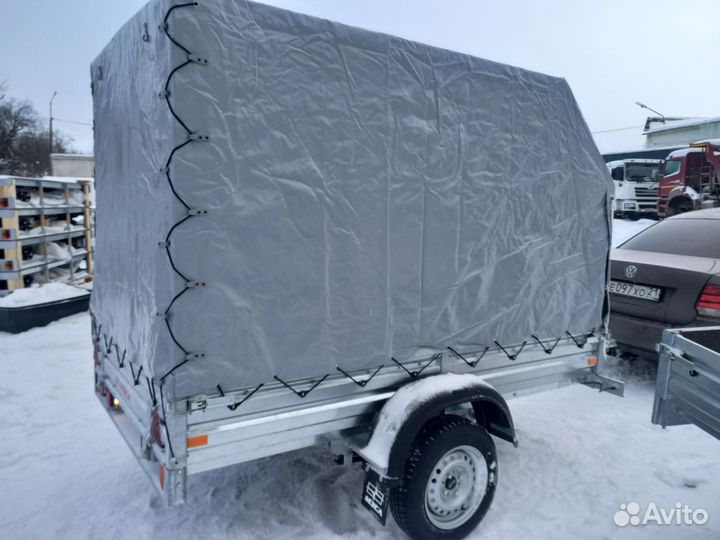 Прицеп 14.022 с тентом аэро 150 см. Для цветов