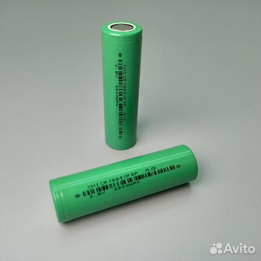 ICR 18650 F8P 2500 мАч (аналог samsung 25R)