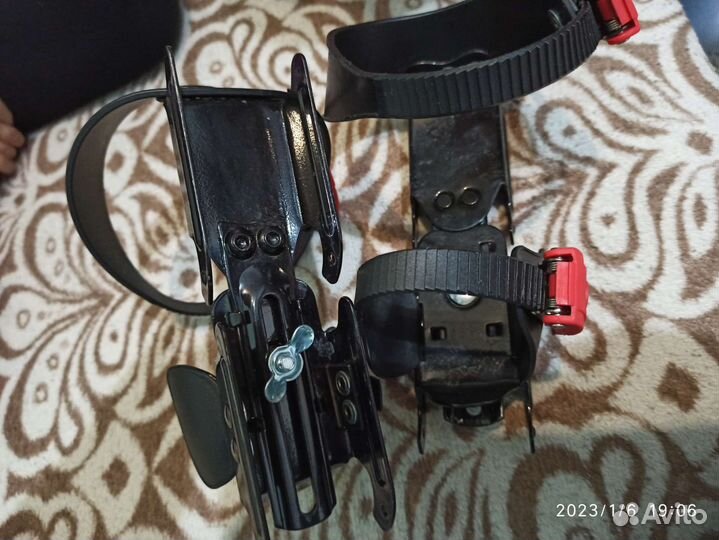 Коньки детские раздвижные двухполозные