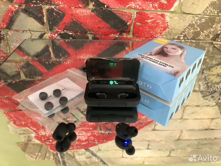 Беспроводные наушники Power Bank TWS F9