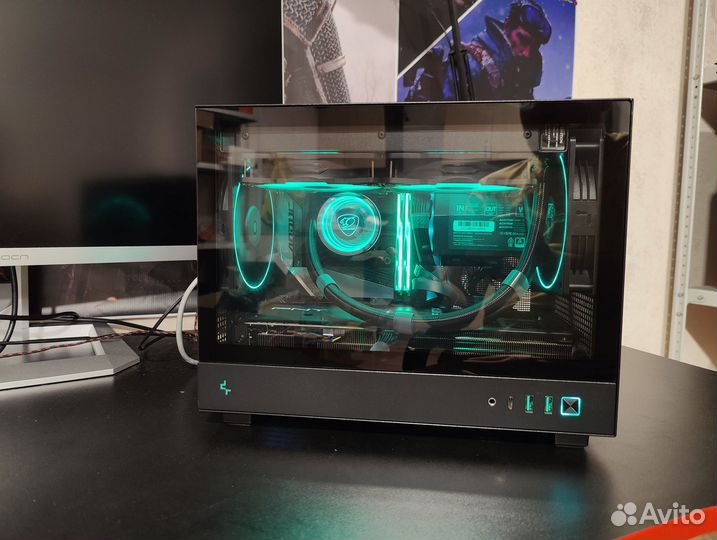 Игровой компьютер ITX i5 14600kf RTX 4070ti super