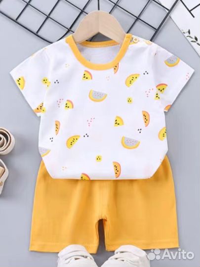 Костюм двойка детский с шортами