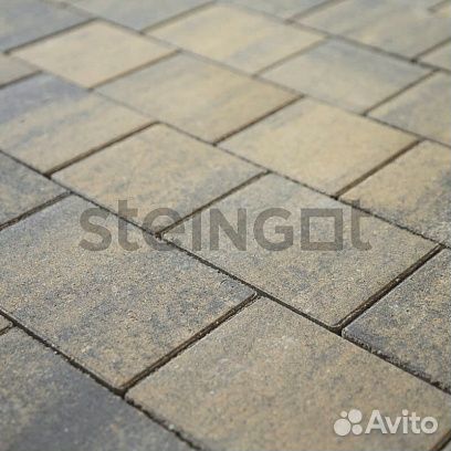 Тротуарная плитка Steingot,ColorMix,Нов.Город 60мм
