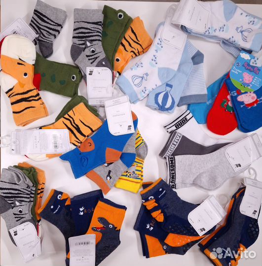 Новые носки mothercare 12-18 мес, 1,5-2, 2-3 года