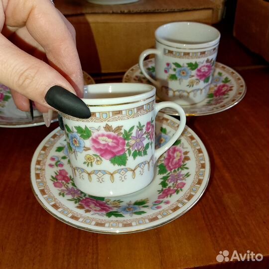 Кофейный сервиз времён СССР Китай новый