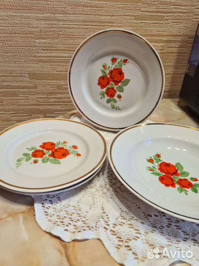 Тарелки,Фарфор ссср,посуда