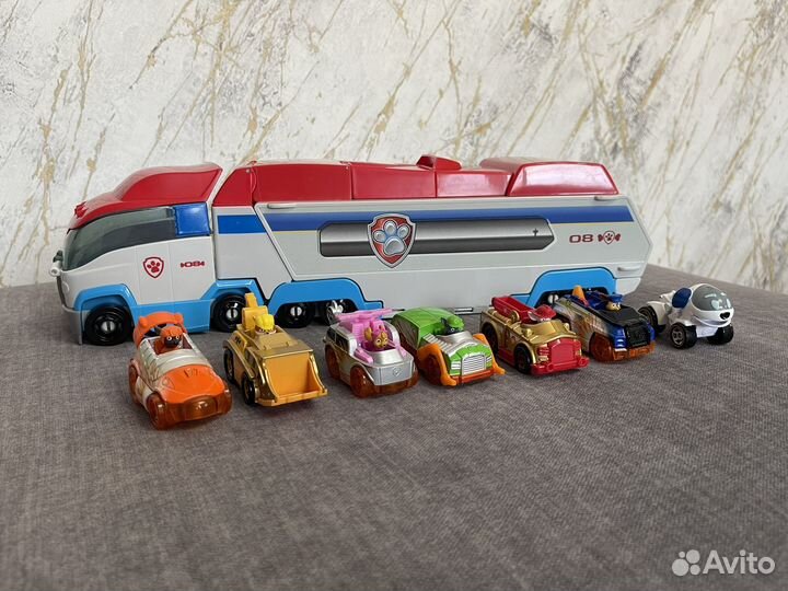 Щенячий патруль Автовоз + машинки