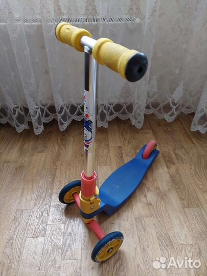 Самокат трехколесный explore