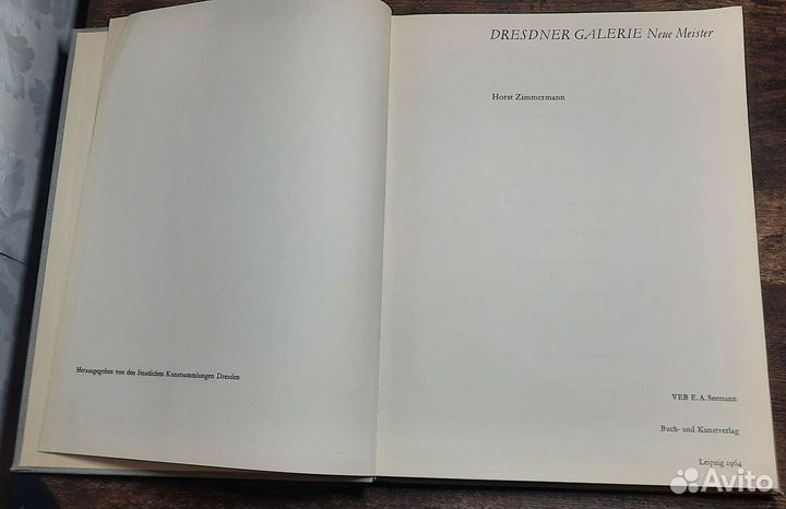 Дрезденская галерея Новые мастера 1965 год
