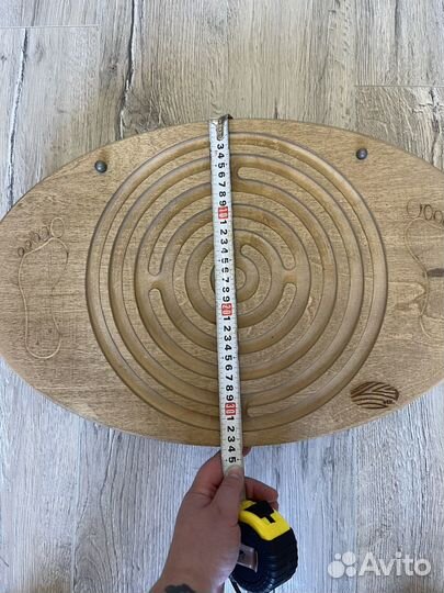 Балансборд, балансир овальный лабиринт