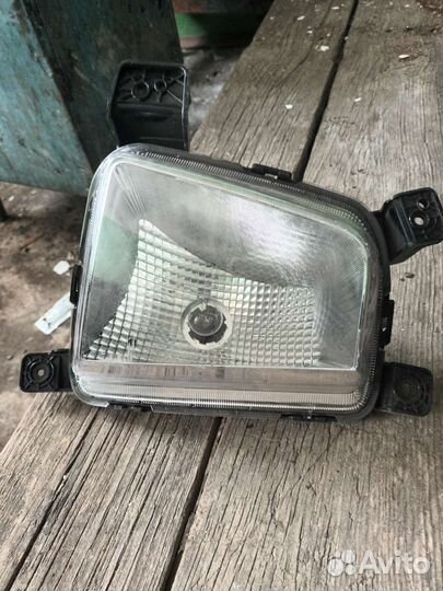 Противотуманная фара на hyundai крета