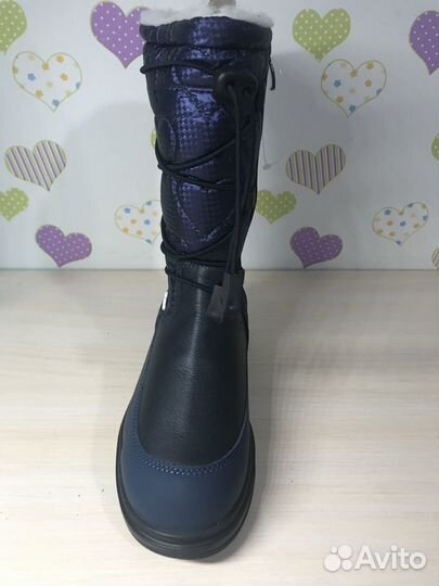 Новые Сапоги зимние детские на девочку 33 размер