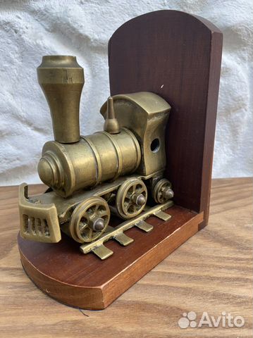 Паровоз латунный