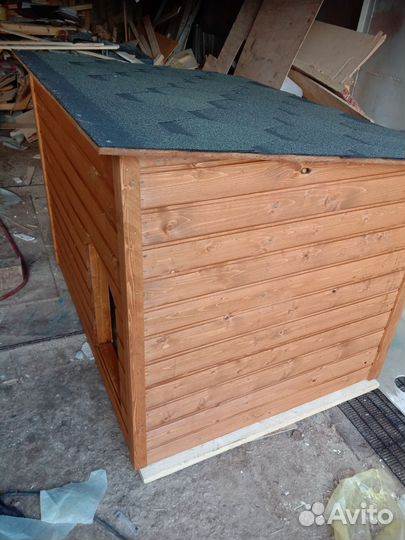 Будка для собаки утепленная