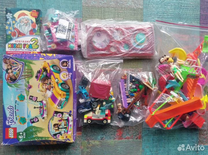 Детские игры - конструкторы Пакетом