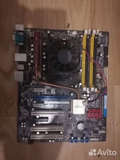 Материнская плата с процессором asus