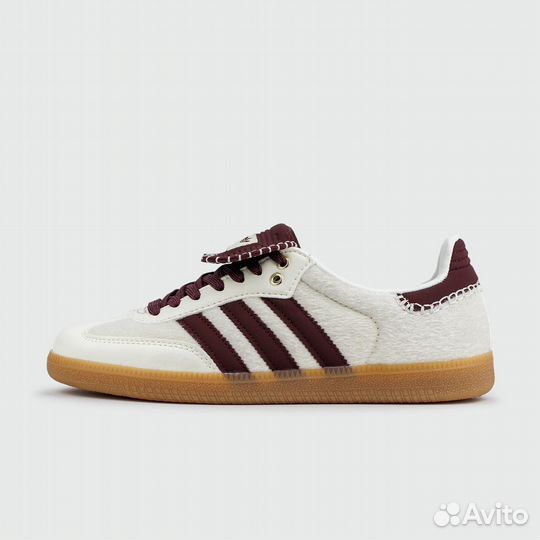 Кроссовки Adidas Samba Pony x Wales Bonner Cream