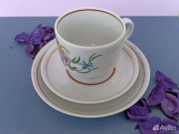 Кофейный набор (чашки с блюдцами)