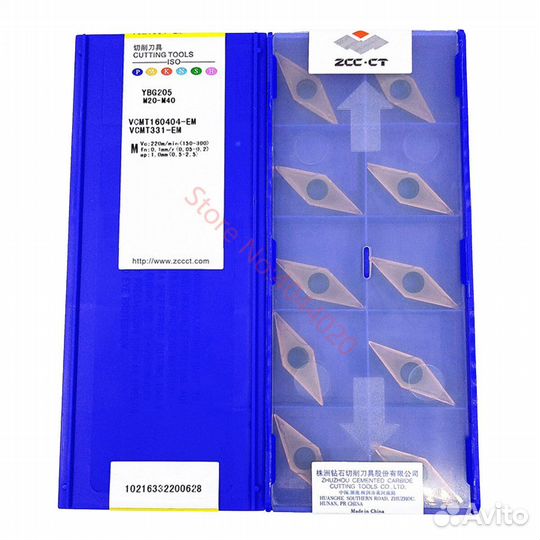 Vnmg160404-EM YBG205 ZCC CT