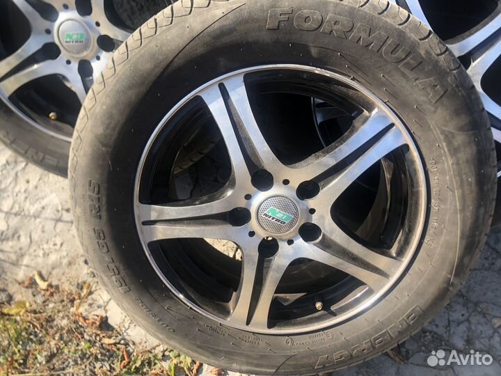 Литые диски r 15 5 114 3, шины r15 195 65
