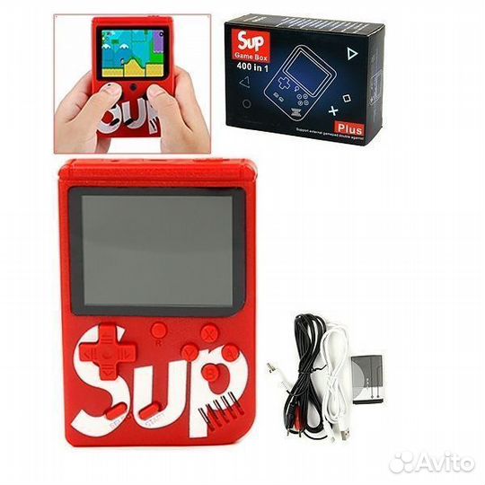 Электронная портативная приставка SUP game BOX 400