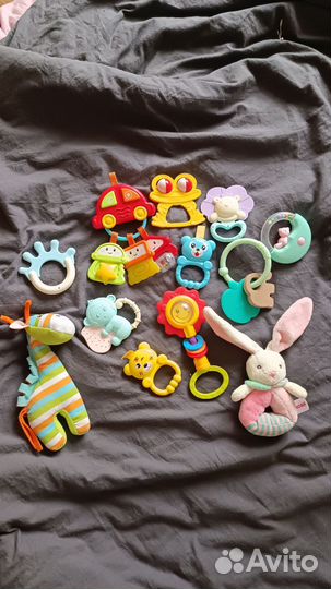 Погремушки игрушки прорезыватели