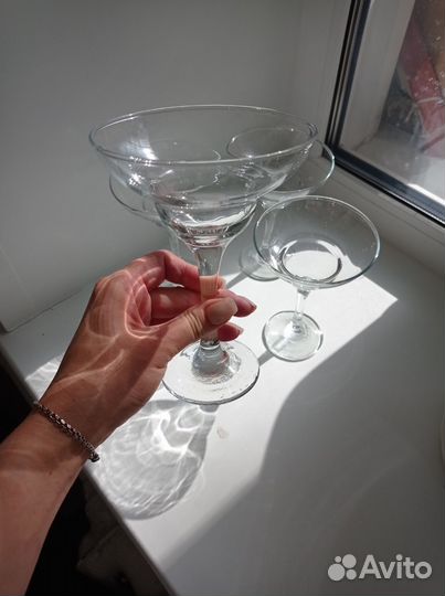 Бокалы для мартини Креманки