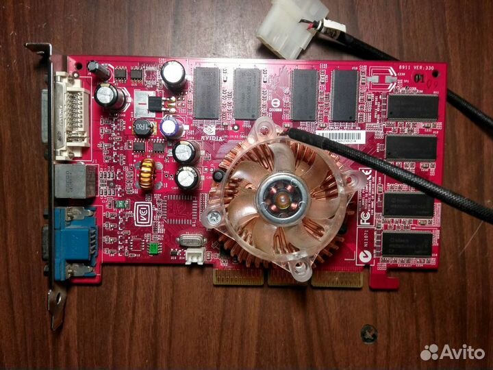 Видеокарта GeForce FX 5500