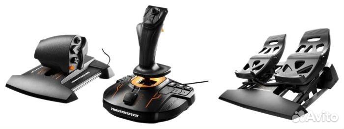 Джойстик Thrustmaster T.16000M FCS Flight Pack