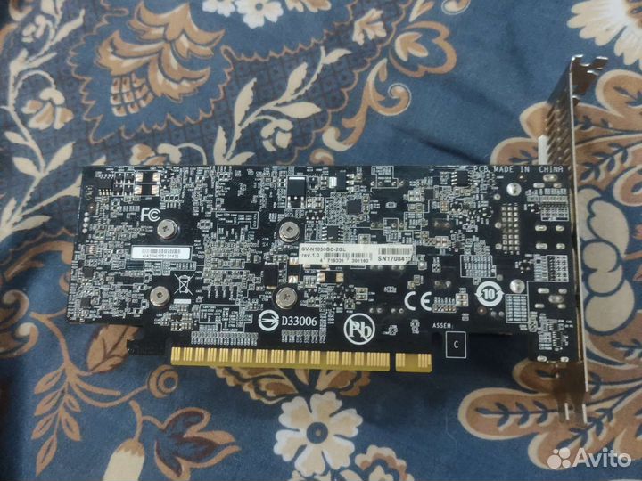 Gigabyte GeForce GTX 1050 Ti OC Low Profile 4Gb