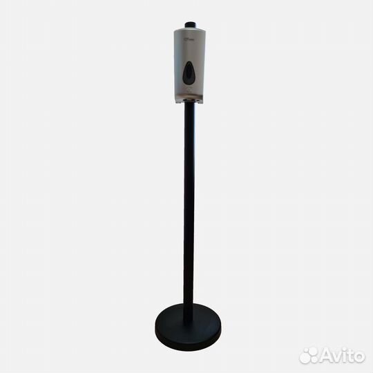 Стойка напольная усиленная для дозаторов (черная)