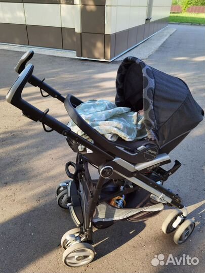 Автолюлька с базой и колесами